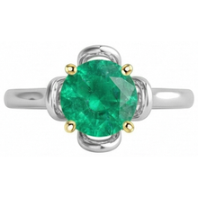 Afbeelding in Gallery-weergave laden, Smaragd Edelsteen Ring – vooraanzicht