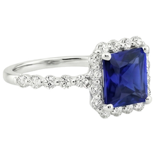 Afbeelding in Gallery-weergave laden, Ambachtelijk Royal Blue Saffier Sieraadsteen Ring 6,25 karaat – vooraanzicht