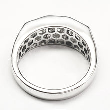 Afbeelding in Gallery-weergave laden, Goud Heren Diamant Ring Rond Gesneden Lab Gegroeid 10K Heren Sieraden