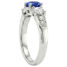 Afbeelding in Gallery-weergave laden, echte round diamant 2karaat ring close-up detail