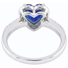 Afbeelding in Gallery-weergave laden, echte round diamant 3.50karaat ring close-up detail