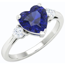 Afbeelding in Gallery-weergave laden, echte round diamant 2karaat ring vooraanzicht