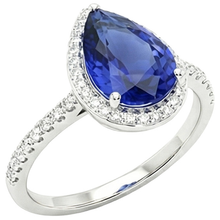 Afbeelding in Gallery-weergave laden, echte round diamant 4karaat ring close-up detail