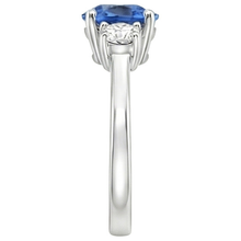 Afbeelding in Gallery-weergave laden, echte round diamant 1.75karaat ring profielweergave