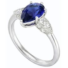 Afbeelding in Gallery-weergave laden, echte round diamant 3.50karaat ring zijaanzicht
