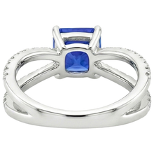 Afbeelding in Gallery-weergave laden, echte round diamant 2.75karaat ring op wit