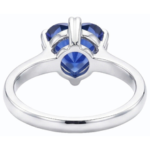 Afbeelding in Gallery-weergave laden, echte heart diamant 2.50karaat ring bovenaanzicht