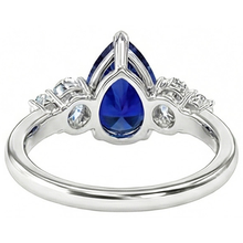Afbeelding in Gallery-weergave laden, echte round diamant 3.50karaat ring vooraanzicht