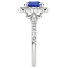 Afbeelding in Gallery-weergave laden, echte round diamant 3karaat ring profielweergave