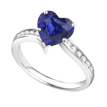 Afbeelding in Gallery-weergave laden, echte round diamant 4karaat ring vooraanzicht