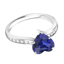 Afbeelding in Gallery-weergave laden, echte round diamant 4karaat ring bovenaanzicht