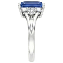 Afbeelding in Gallery-weergave laden, echte round diamant 2.50karaat ring bovenaanzicht