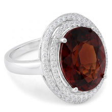 Afbeelding in Gallery-weergave laden, Granaat Cocktail Ring