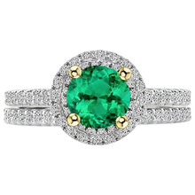 Afbeelding in Gallery-weergave laden, Elegant Edelsteen Ring 2,50 karaat – vooraanzicht