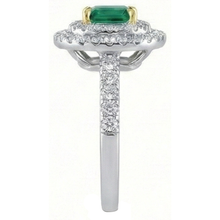 Afbeelding in Gallery-weergave laden, echte round diamant 3.70karaat ring profielweergave