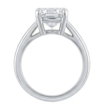 Afbeelding in Gallery-weergave laden, Grote Kussenslijpsel Natuurlijke uit de aarde gewonnen Diamant 3 Karaat Solitaire Ring