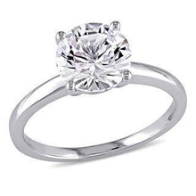 Afbeelding in Gallery-weergave laden, Grote Ronde Solitaire Echt Diamanten Trouwring Van 2,75 Ct