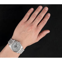 Afbeelding in Gallery-weergave laden, Rolex Datejust 41mm Parelmoer Diamanten Wijzerplaat Jubilee-armband Roestvrij Staal Horloge