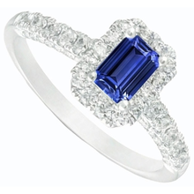 Afbeelding in Gallery-weergave laden, echte round diamant 3.50karaat ring profielweergave