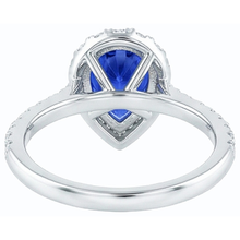 Afbeelding in Gallery-weergave laden, echte round diamant 4karaat ring zijaanzicht