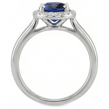 Afbeelding in Gallery-weergave laden, echte round diamant 4karaat ring bovenaanzicht