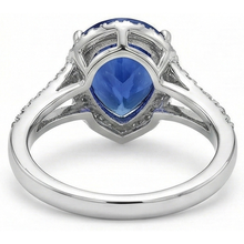 Afbeelding in Gallery-weergave laden, echte round diamant 3.50karaat ring op wit