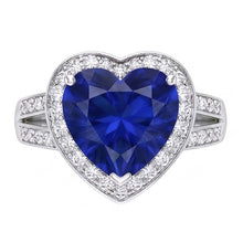 Afbeelding in Gallery-weergave laden, echte round diamant 4.50karaat ring vooraanzicht