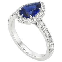 Afbeelding in Gallery-weergave laden, echte round diamant 4.50karaat ring close-up detail