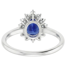 Afbeelding in Gallery-weergave laden, echte round diamant 2.25karaat ring met diamantaccenten
