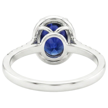 Afbeelding in Gallery-weergave laden, echte round diamant 4karaat ring bovenaanzicht
