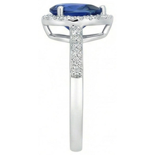 Afbeelding in Gallery-weergave laden, echte pear diamant 3.25karaat ring op wit