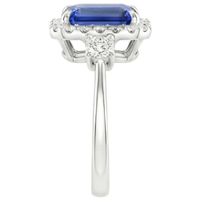 Afbeelding in Gallery-weergave laden, echte round diamant 4.50karaat ring op wit