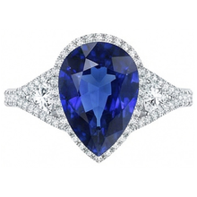 Afbeelding in Gallery-weergave laden, echte round diamant 4karaat watch bovenaanzicht