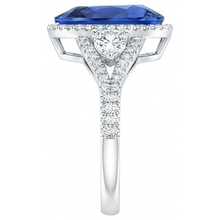 Afbeelding in Gallery-weergave laden, echte round diamant 4karaat watch op wit