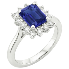 Afbeelding in Gallery-weergave laden, echte round diamant 4.50karaat ring bovenaanzicht