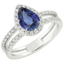 Afbeelding in Gallery-weergave laden, echte round diamant 4.50karaat ring zijaanzicht