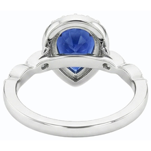 Afbeelding in Gallery-weergave laden, echte round diamant 5karaat ring close-up detail