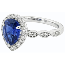 Afbeelding in Gallery-weergave laden, echte round diamant 5karaat ring op wit