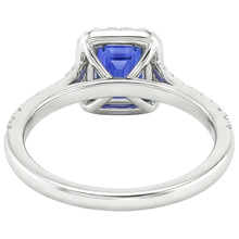 Afbeelding in Gallery-weergave laden, echte round diamant 4.50karaat ring bovenaanzicht