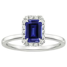 Afbeelding in Gallery-weergave laden, echte emerald smaragd 4karaat ring bovenaanzicht