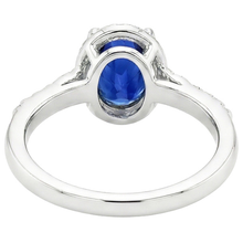 Afbeelding in Gallery-weergave laden, echte round diamant 3.75karaat ring close-up detail