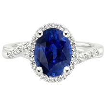 Afbeelding in Gallery-weergave laden, echte round diamant 3.75karaat ring bovenaanzicht