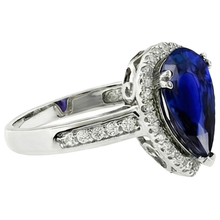Afbeelding in Gallery-weergave laden, echte round diamant 3.75karaat ring op wit