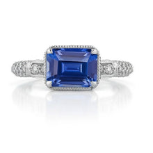 Afbeelding in Gallery-weergave laden, echte round diamant 4karaat ring close-up detail
