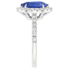 Afbeelding in Gallery-weergave laden, echte round diamant 3.50karaat ring op wit