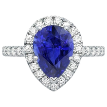Afbeelding in Gallery-weergave laden, echte round diamant 6karaat ring profielweergave