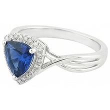 Afbeelding in Gallery-weergave laden, echte round diamant 2.50karaat ring close-up detail