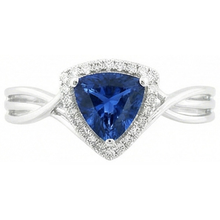 Afbeelding in Gallery-weergave laden, echte round diamant 2.50karaat ring bovenaanzicht