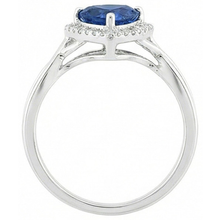 Afbeelding in Gallery-weergave laden, echte round diamant 2.50karaat ring profielweergave