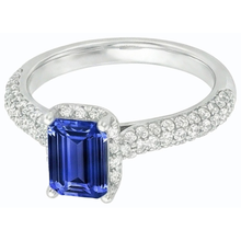 Afbeelding in Gallery-weergave laden, echte round diamant 3.50karaat ring close-up detail